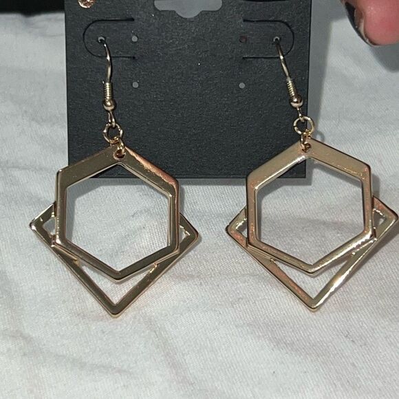 G by Gennaro Geometric Dangle Earrings - Picture 5 of 7